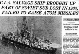Illustration for article titled That Time The CIA And Howard Hughes Tried To Steal A Soviet Submarine